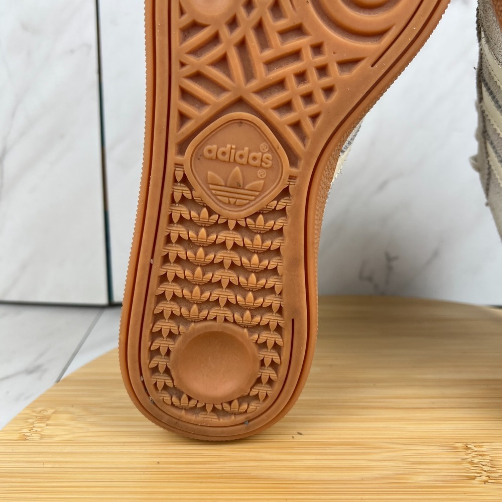 Adidas Handball Spezial Womens Size 6 Wonder Silver Off Suede White Shoes IF6491 - Picture 8 of 12